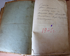 Отчёт по выставке собак 22 ииюля 1945 года, Молотовский (Пермский) клуб служебного собаководства