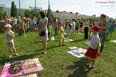 Детские конкурсы на празднике города Перми