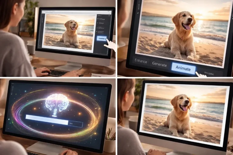 Оживление фото в пару кликов: как заставить картинку двигаться